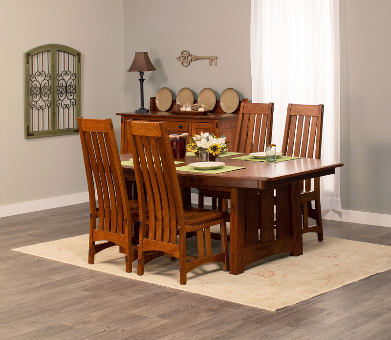 McCoy Eat Collection – Shown in Quarter-Sawn White Oak-Michaels