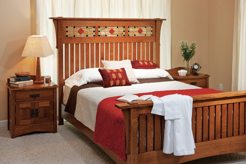 Grant Sleep Collection - Shown in Quarter-Sawn White Oak-Michaels