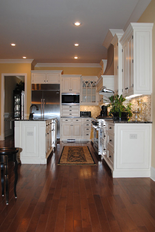 Kitchen & Island Painted