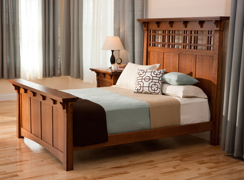 MaRyan Sleep Collection – Shown in Quarter-Sawn White Oak-Bourbon