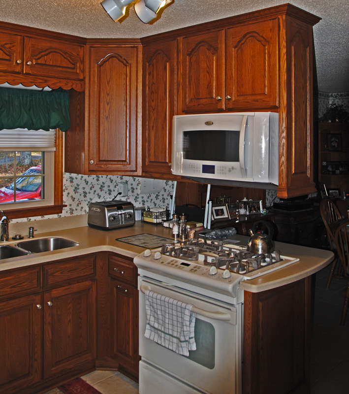 Oak Kitchen - Roman Arch doors