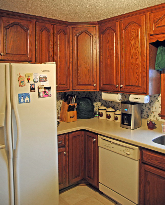 Oak Kitchen - Roman Arch doors