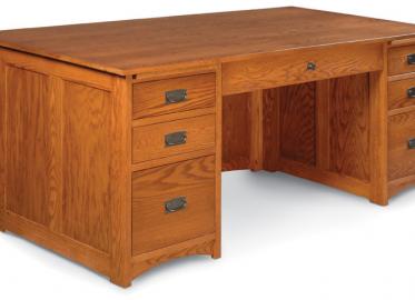 Prairie Mission Executive Desk, Large