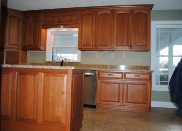 Kitchen & Island Quarter-sawn Oak