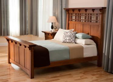 MaRyan Sleep Collection – Shown in Quarter-Sawn White Oak-Bourbon